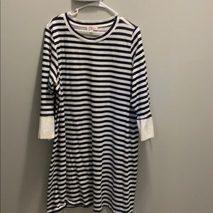 Navy & White Nautical inspired dress